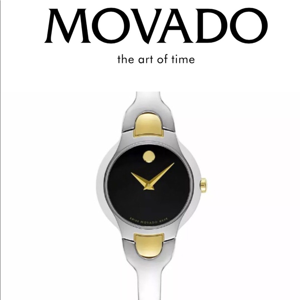 ⌚️MOVADO WOMEN’S KARA TWO TONE WATCH⌚️